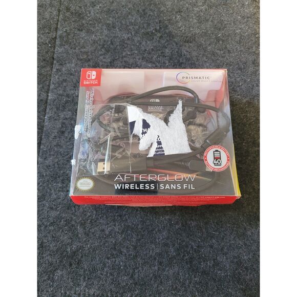NIB PDP Nintendo Switch Afterglow Prismatic Wireless Deluxe Controller - Picture 3 of 4